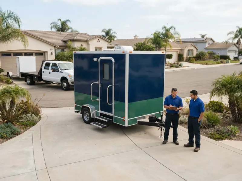 Luxury Restroom Trailers in Chula Vista, CA